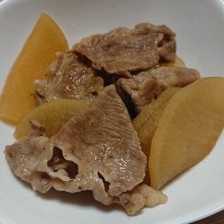 豚肉と大根の煮物